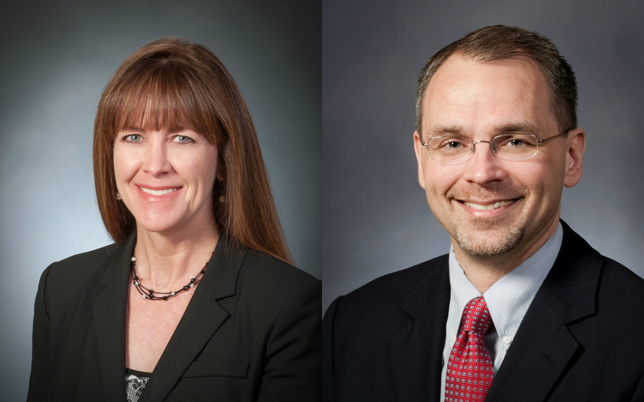 Janet Kavandi, director of NASA's Glenn Research Center in Cleveland, and Jim Free, deputy associated administrator for HEO