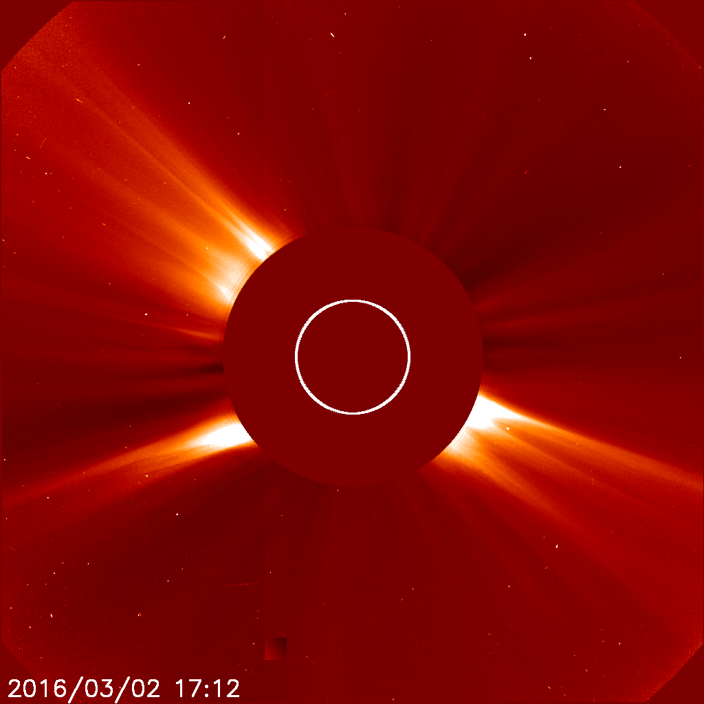 SOHO image of the sun