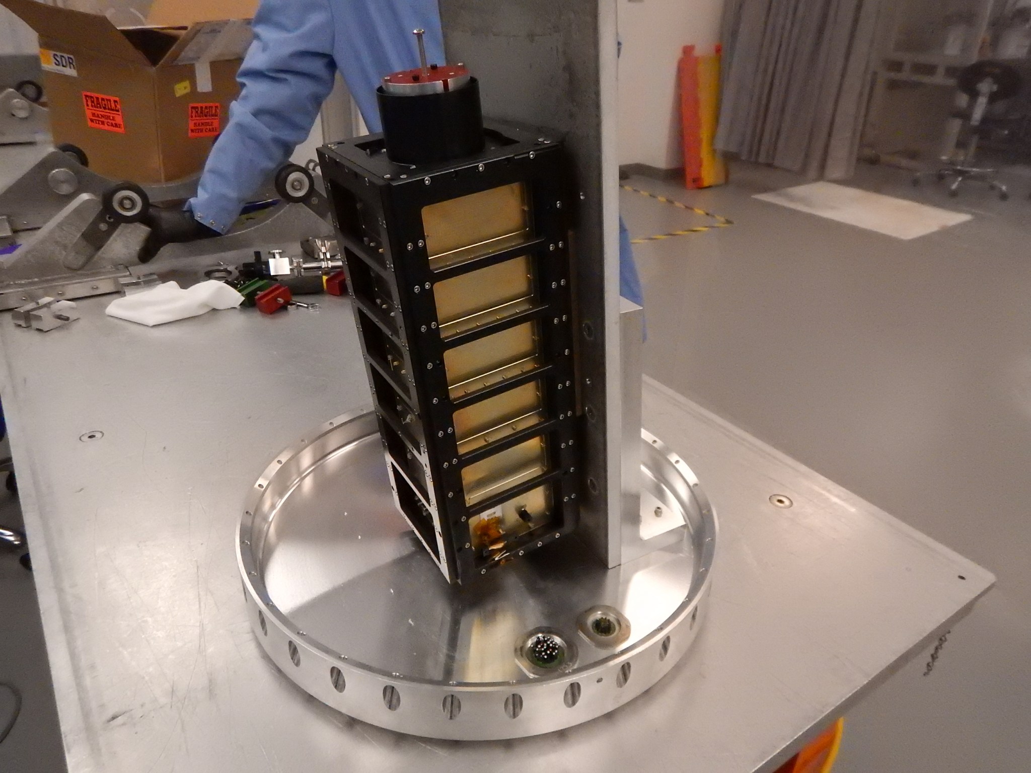 The miniaturized CubeSat payload called both CuPID and WASP returned data about a physical phenomenon called charge exchange. 