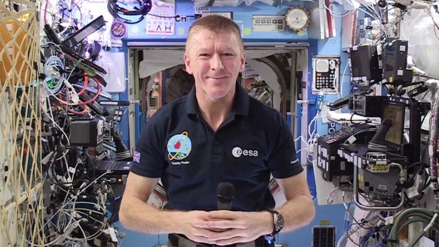 Astronaut Tim Peake