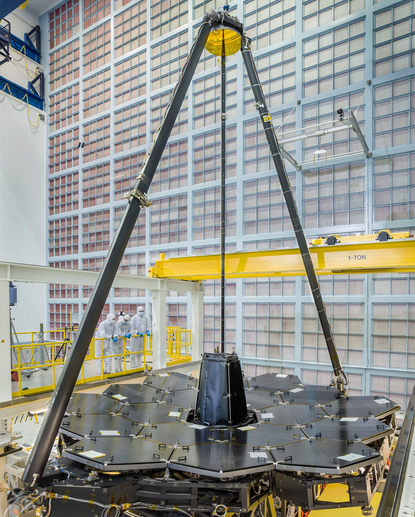 Webb telescope completed primary mirror