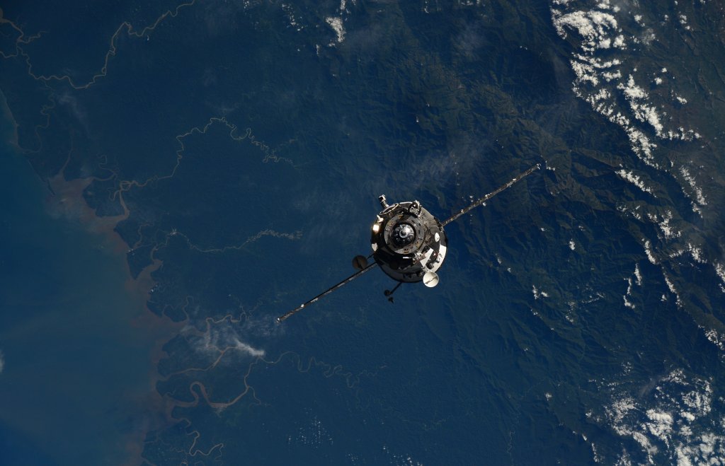 Russian Space Station Cargo Ship Launch, Docking to Air on NASA TV