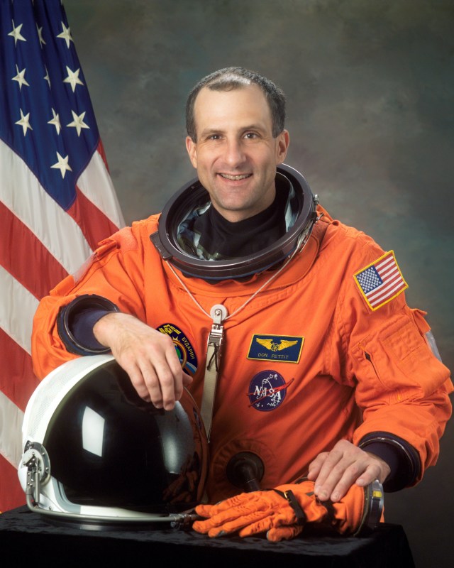 Astronaut Donald R. Pettit.