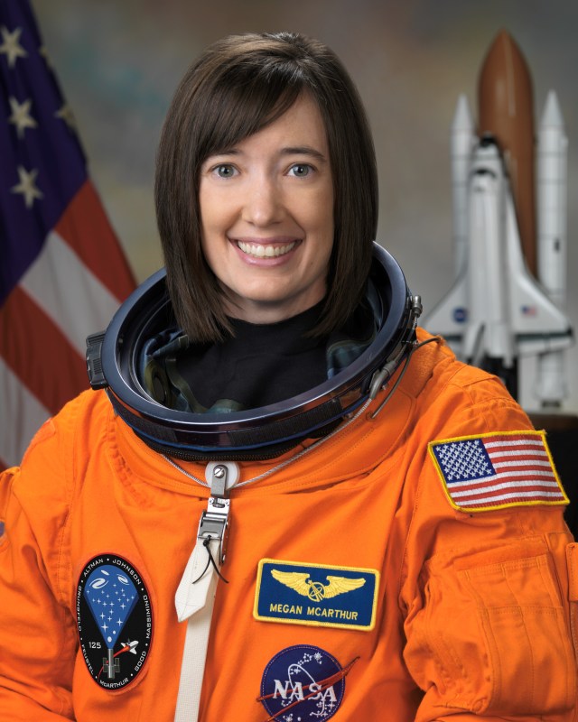 Astronaut K. Megan McArthur, mission specialist.