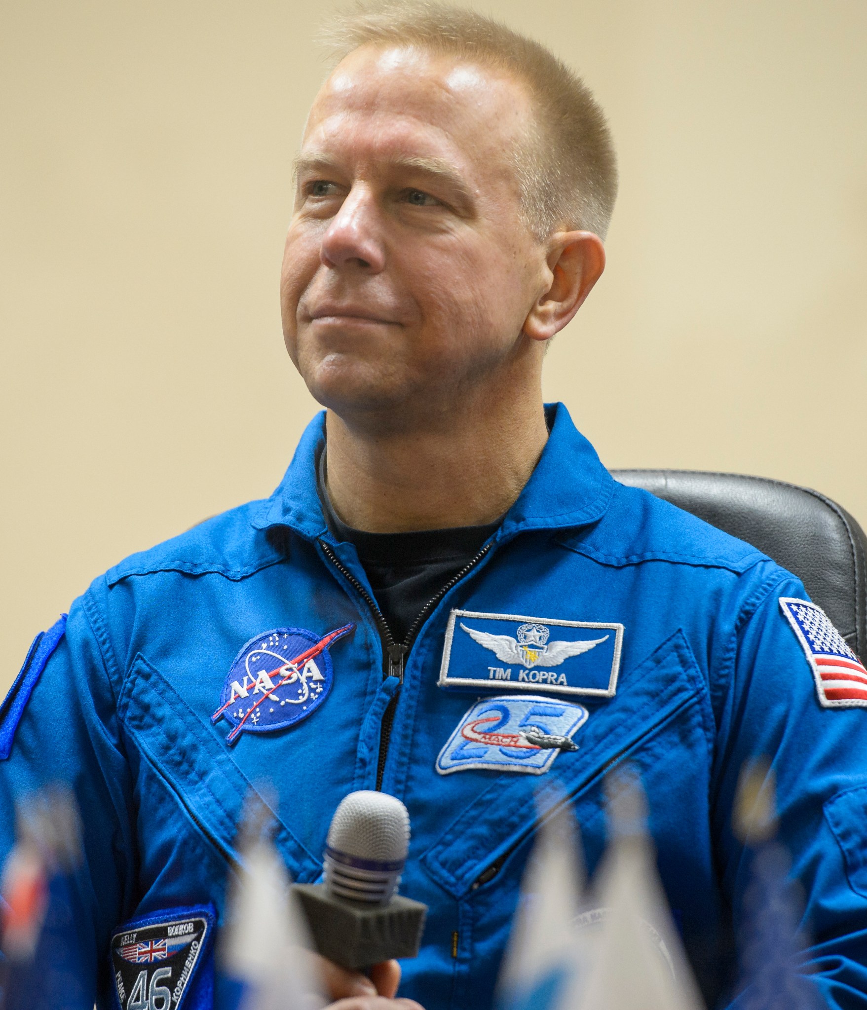 Expedition 46 Flight Engineer Tim Kopra of NASA