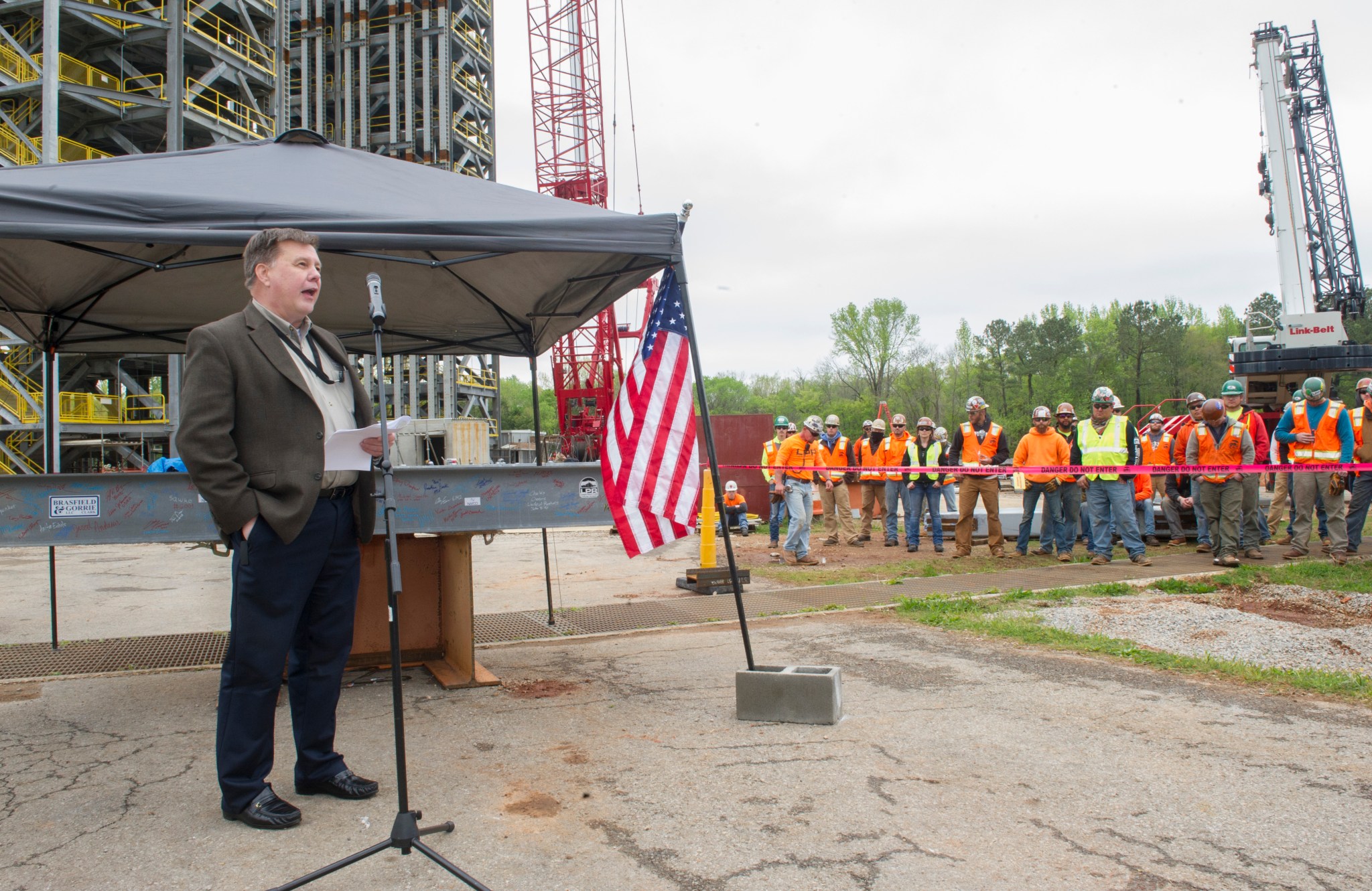 Bob Devlin, deputy director of Marshall's Office of Center Operations.