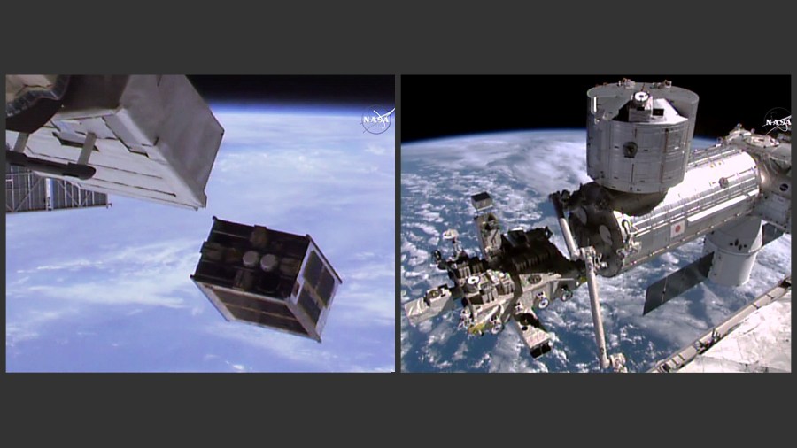 Filipino Satellite and Japanese Lab