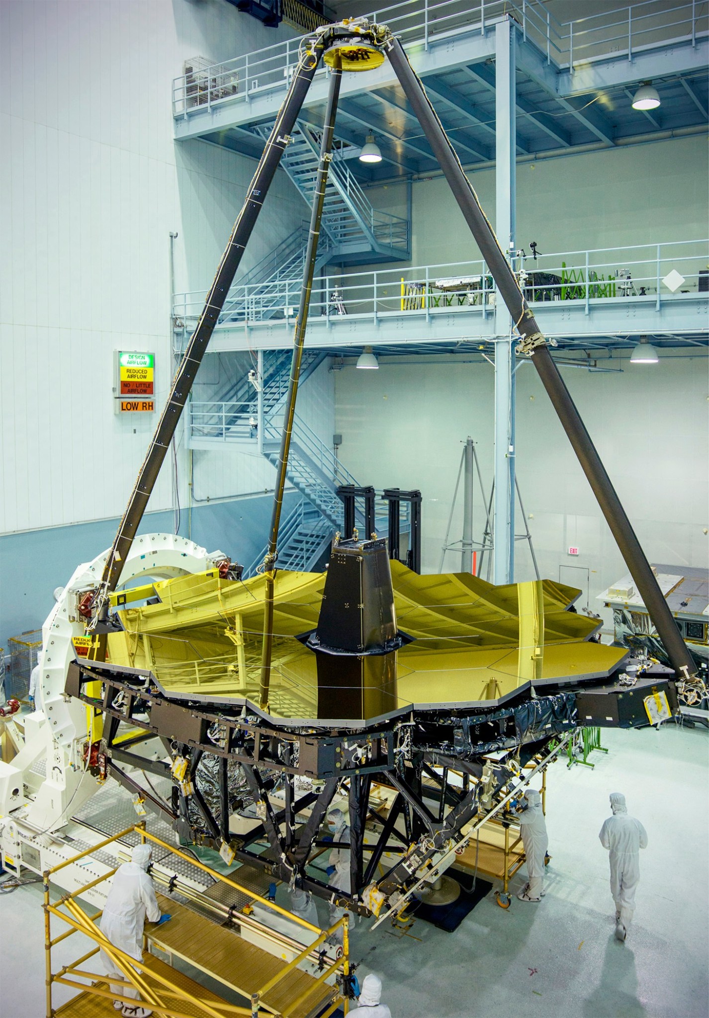 JWST in the clean room