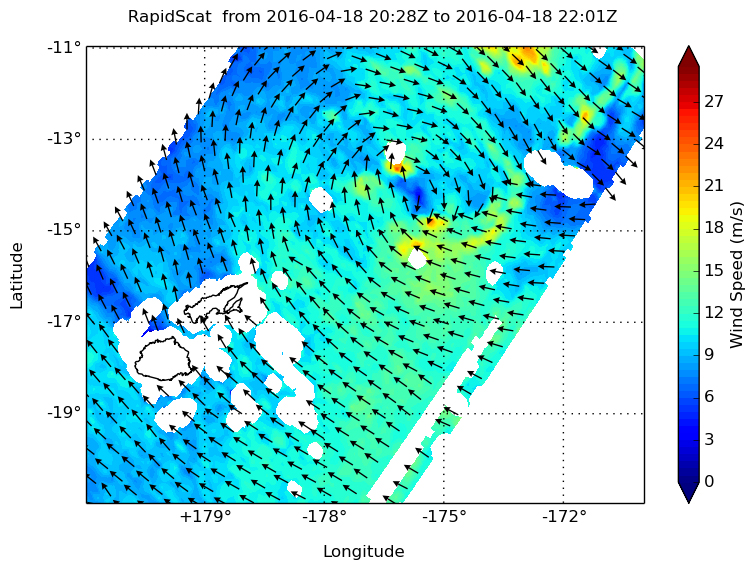 RapidScat image of 20P