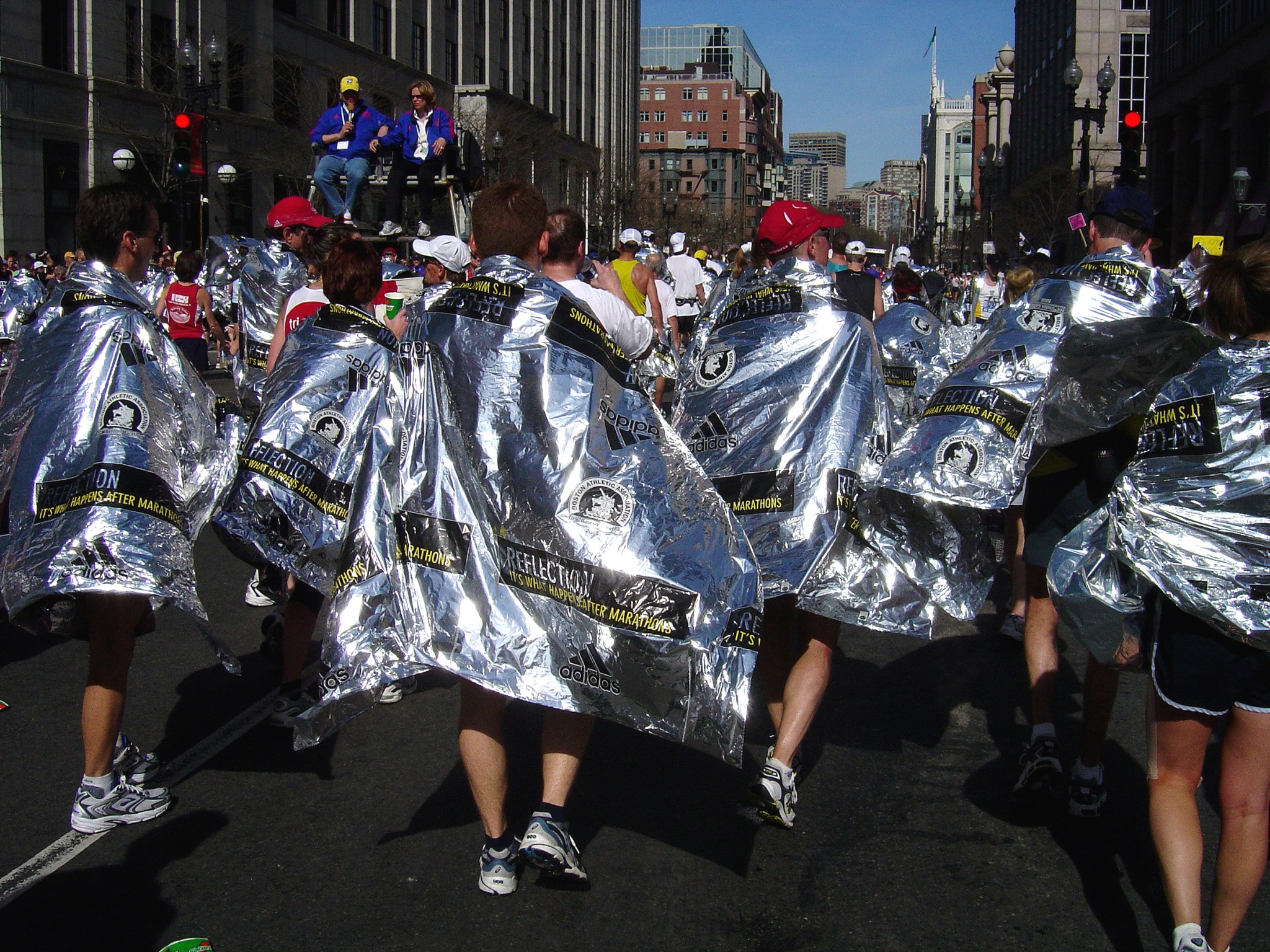 So-called space blankets, also known as emergency blankets, were first developed by NASA in 1964. 