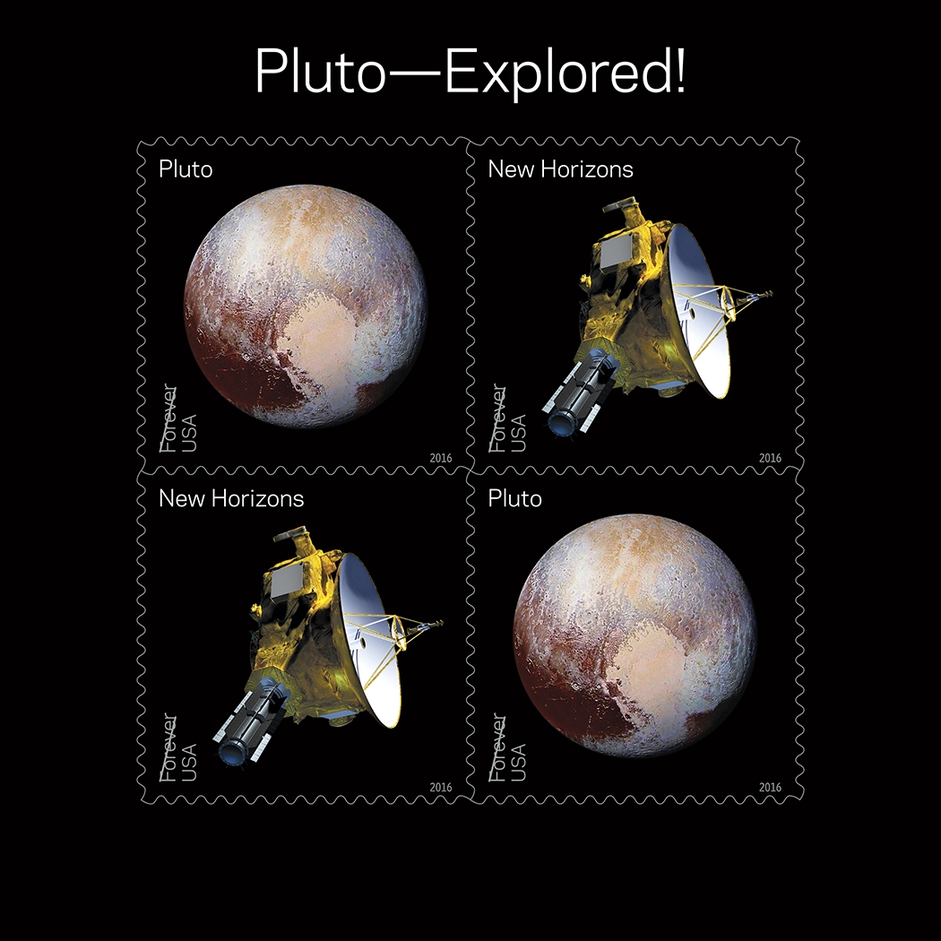 USPS Pluto Stamps