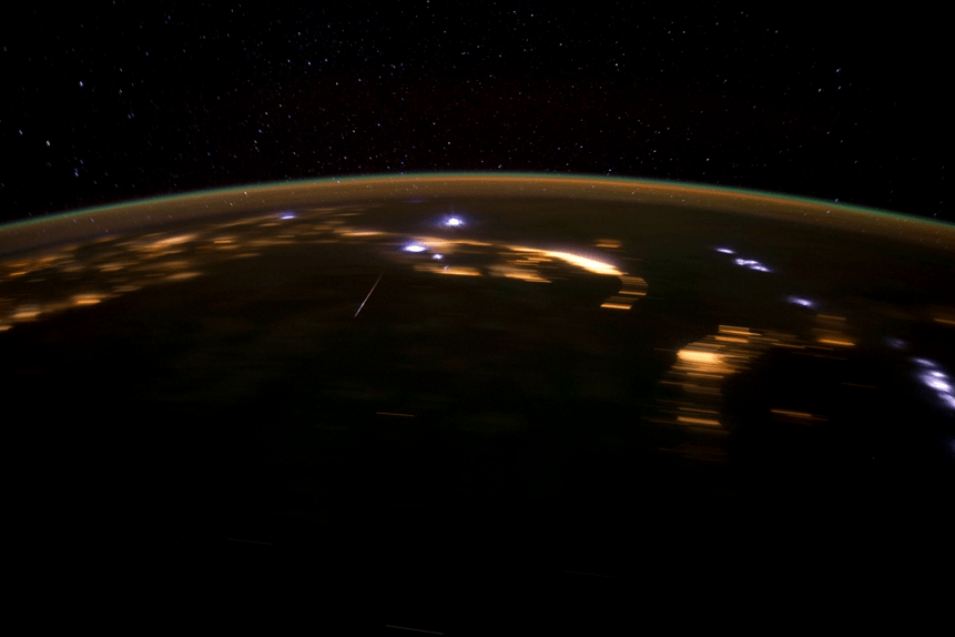 Bolide over the Gulf of Mexico
