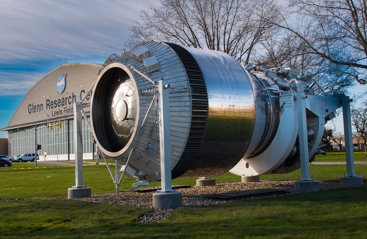 NASA Glenn will hold a dedication ceremony for this historic Shuttle/Centaur G-Prime Upper Stage Rocket display.