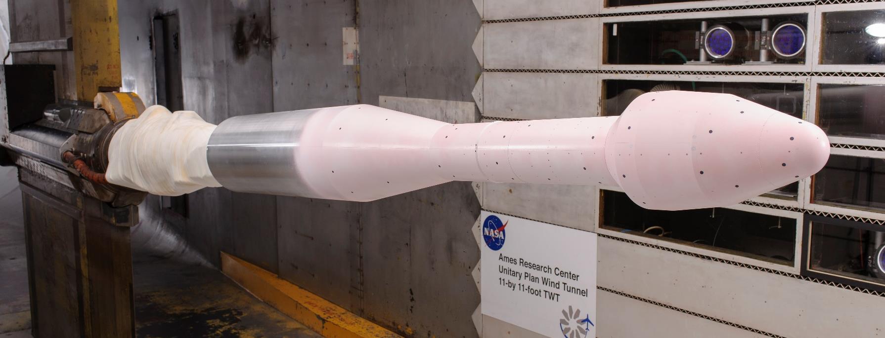 Generic Launch Vehicle Configuration of Coe and Nute in the ARC Unitary Plan Wind Tunnel