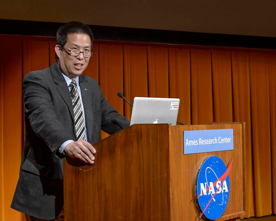 Ames center director Eugene Tu held an all hands May 25, 2016, updated the Ames staff on the state of the center.