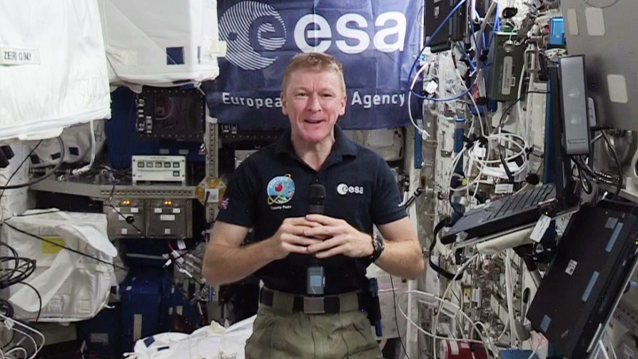 Astronaut Tim Peake