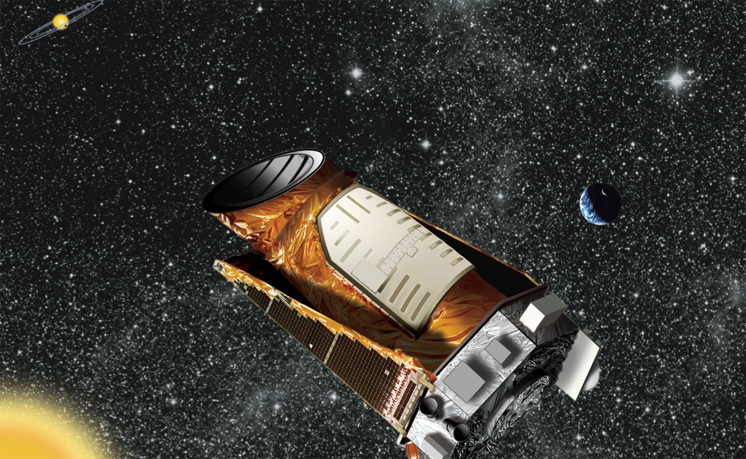 NASA's planet-hunting mission, the Kepler Space Telescope
