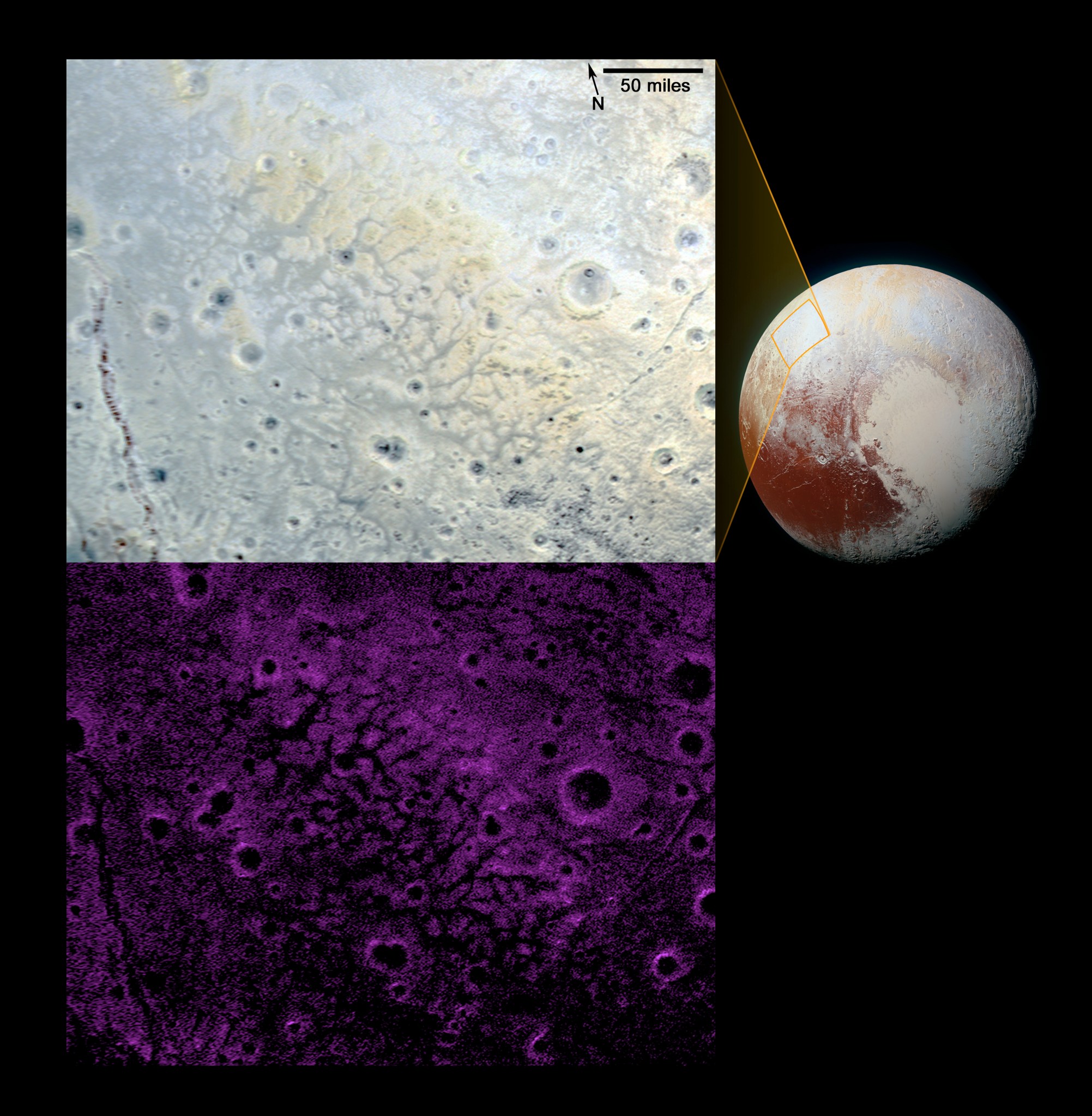 Pluto's informally named Venera Terra region