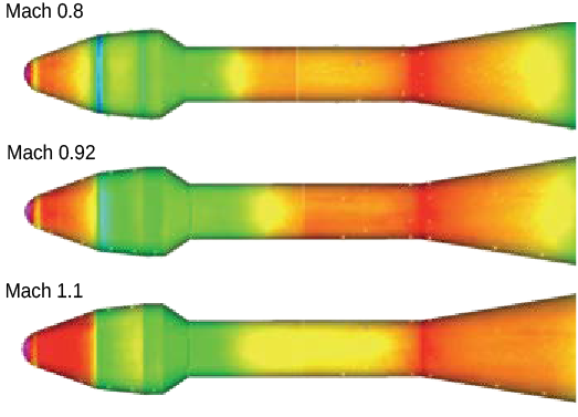 Generic launch vehicle wind tunnel pressure loads