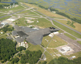 F-35C Over Wallops Flight Facility