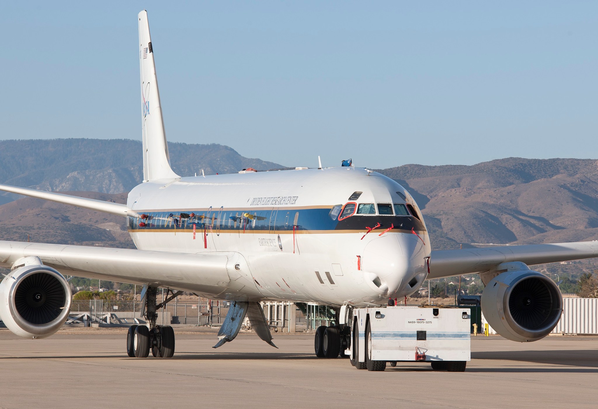 NASA’s DC-8 flying laboratory
