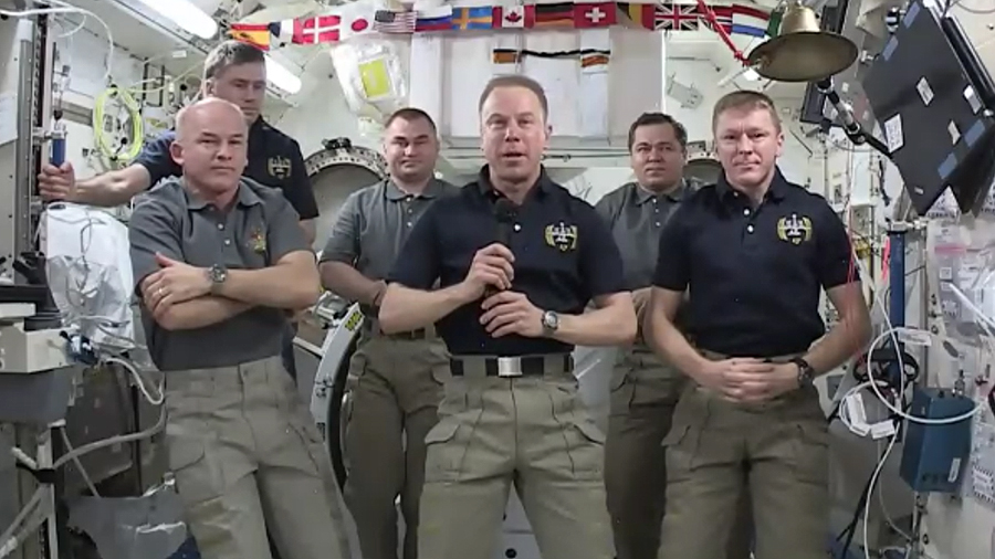NASA Astronauts Swap Station Command