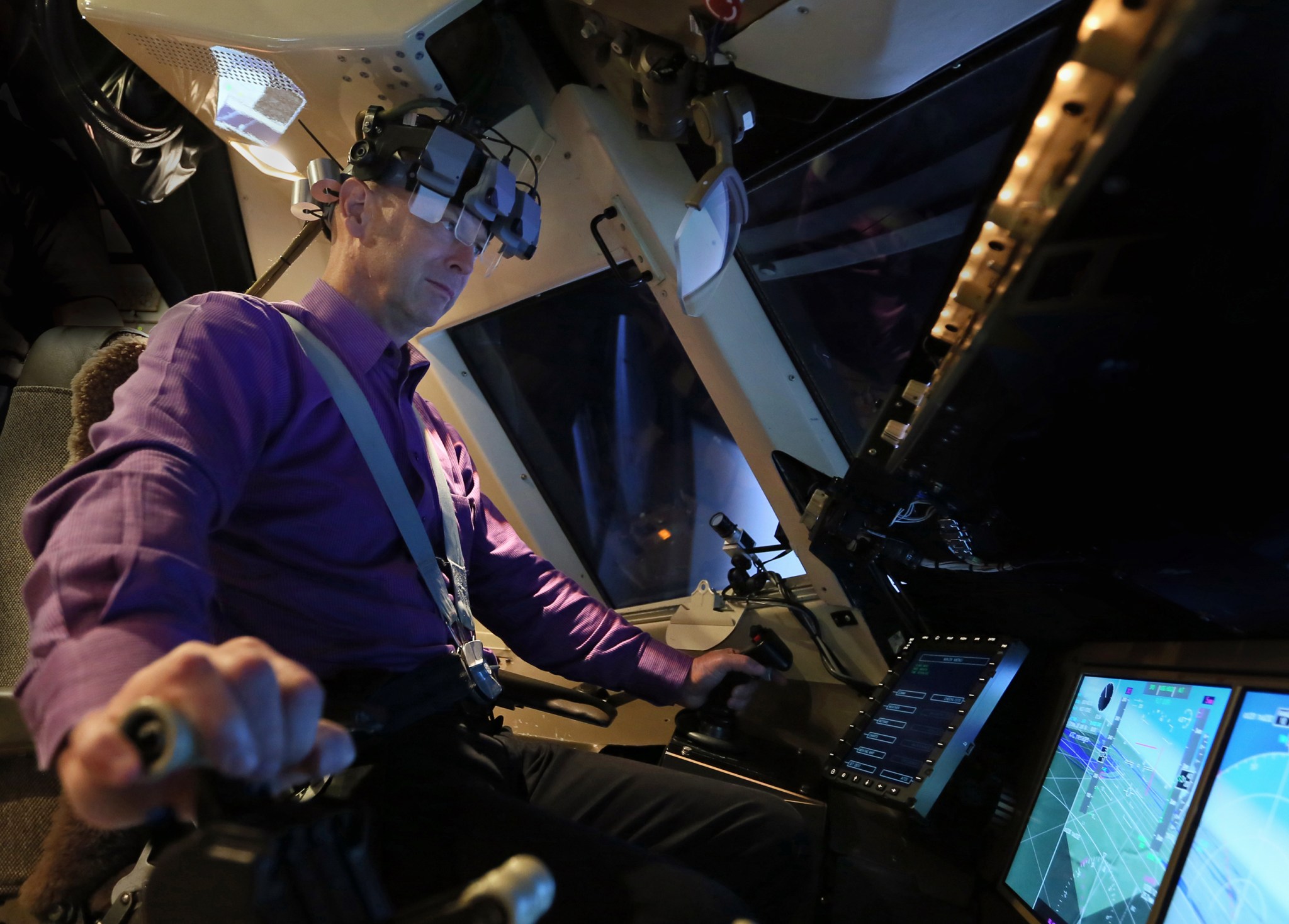 ASA Langley uses pilots, like Dan Kiggins, to test new technologies in its flight simulators.