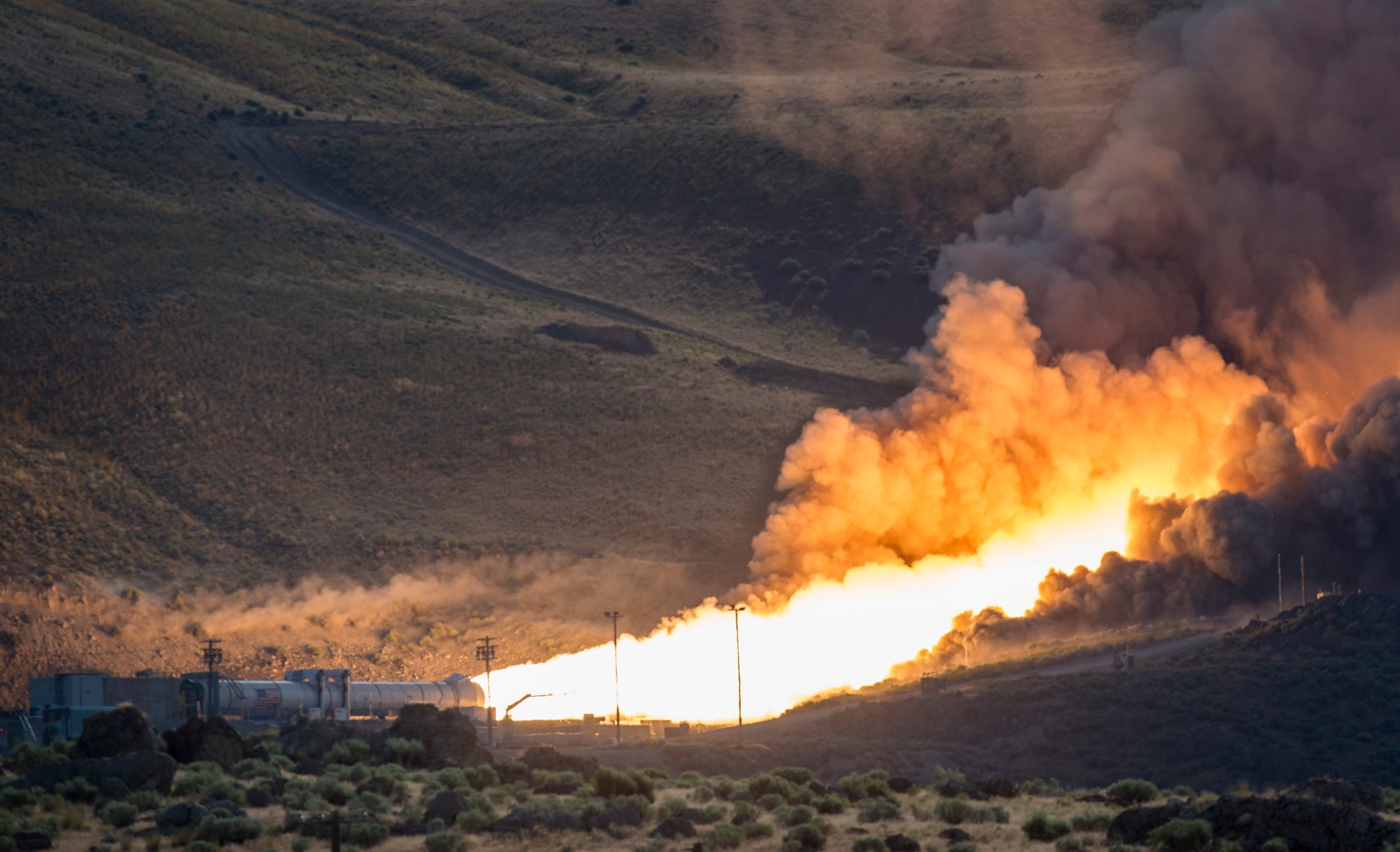 The second and final qualification motor (QM-2) test for the Space Launch System’s booster