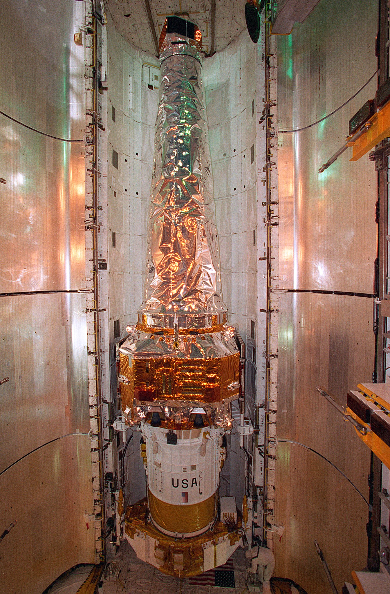 This week in 1999, space shuttle Columbia delivered the Chandra X-Ray Observatory to low-Earth orbit.
