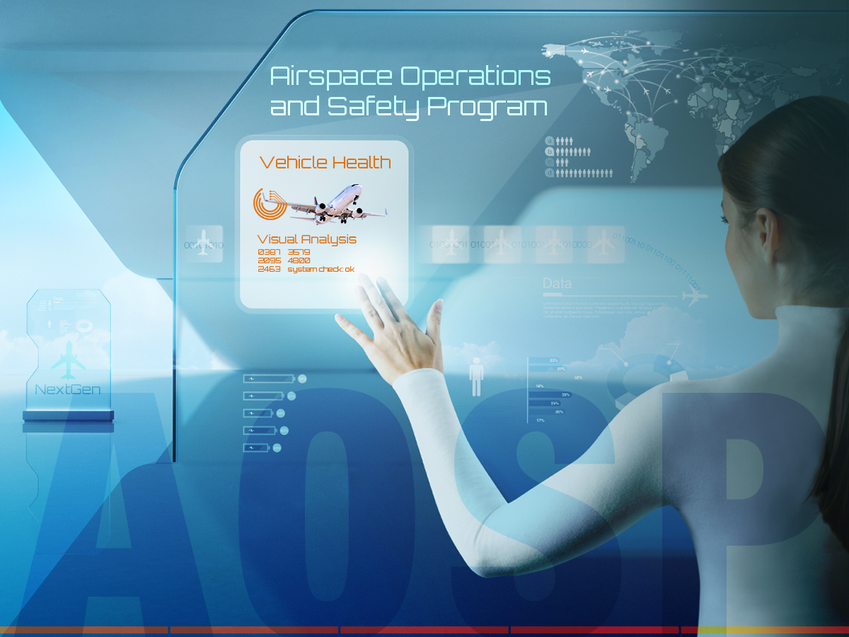 Airspace Operations and Safety Program graphic.