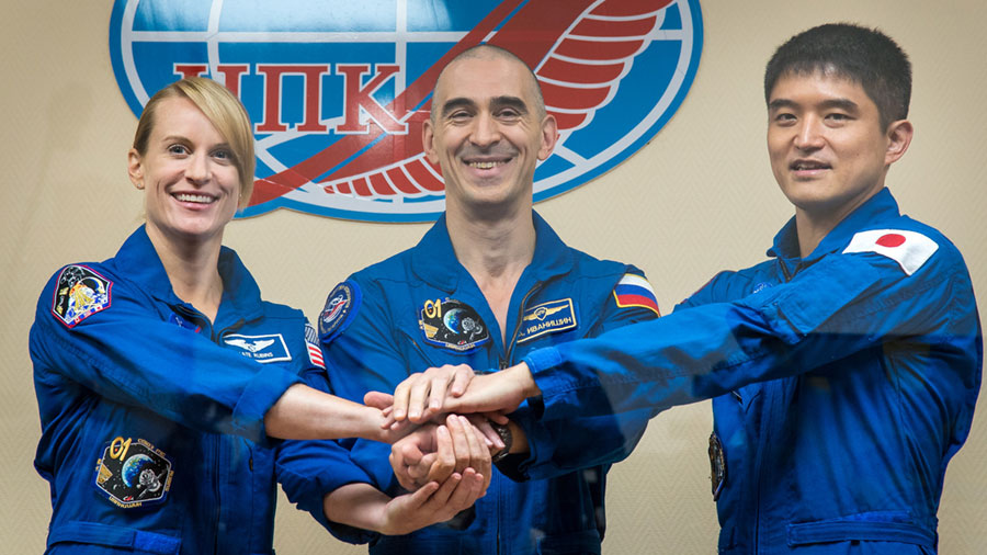 Expedition 48-49 crew members