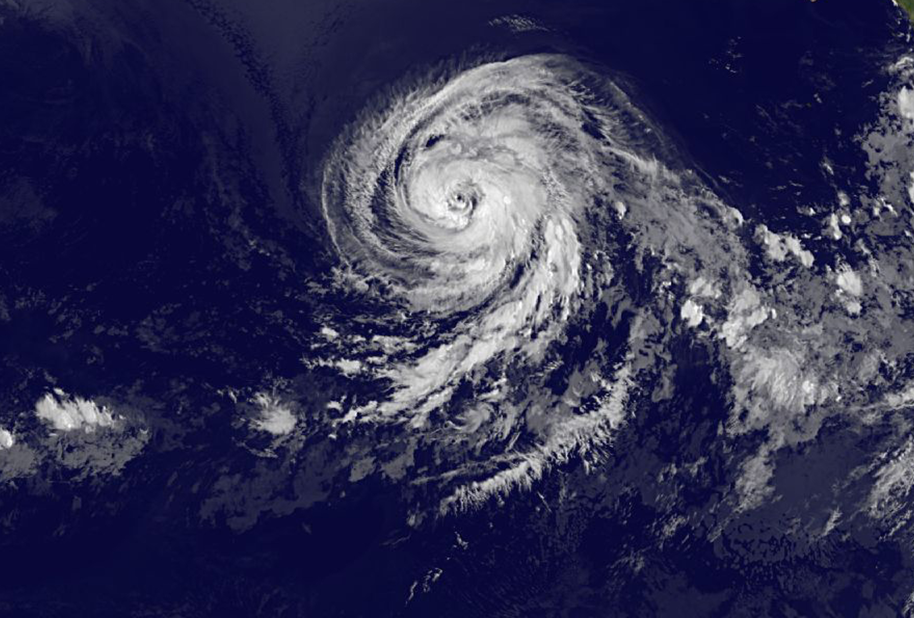 This visible image of Hurricane Celia was taken from NOAA's GOES-West satellite on July 11 at 1200 UTC (8 a.m. EDT). 
