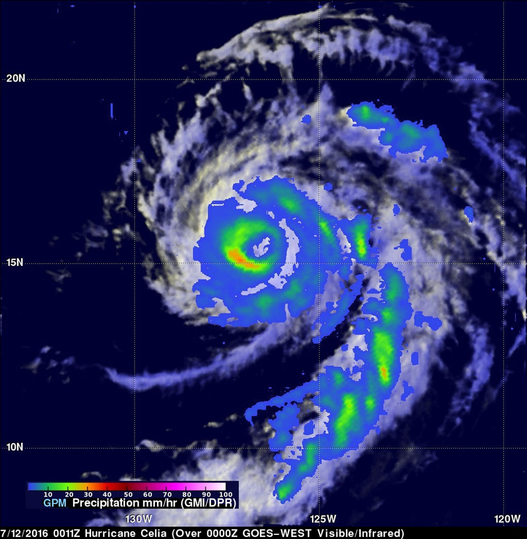 GPM Image of Celia