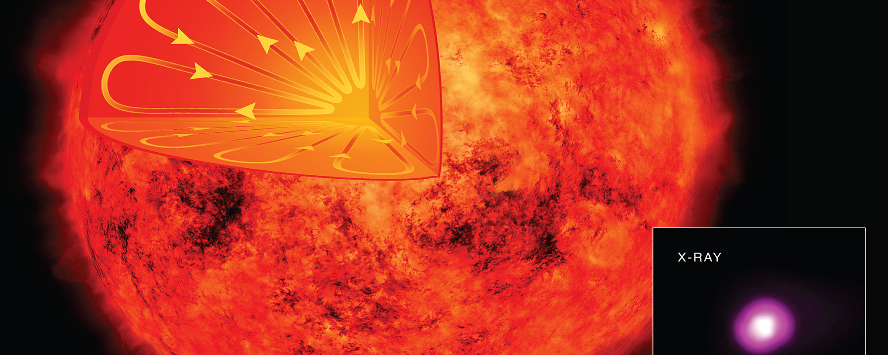 Sun's Magnetic Field Graphic