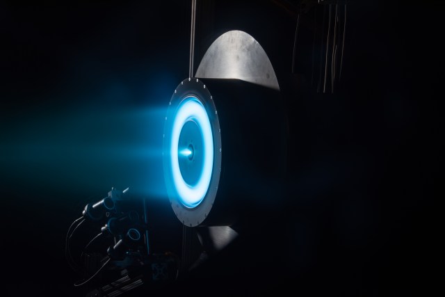 Image of the HERMeS thruster