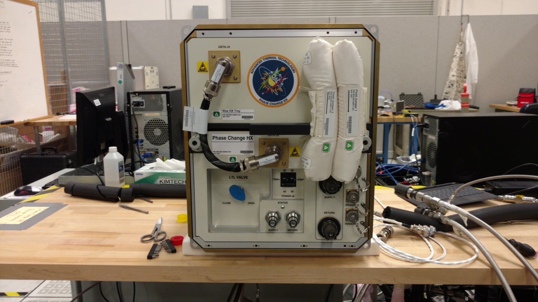 NASA is sending a Phase Change Heat Exchanger to the ISS to test thermal control capabilities aboard the orbiting laboratory.