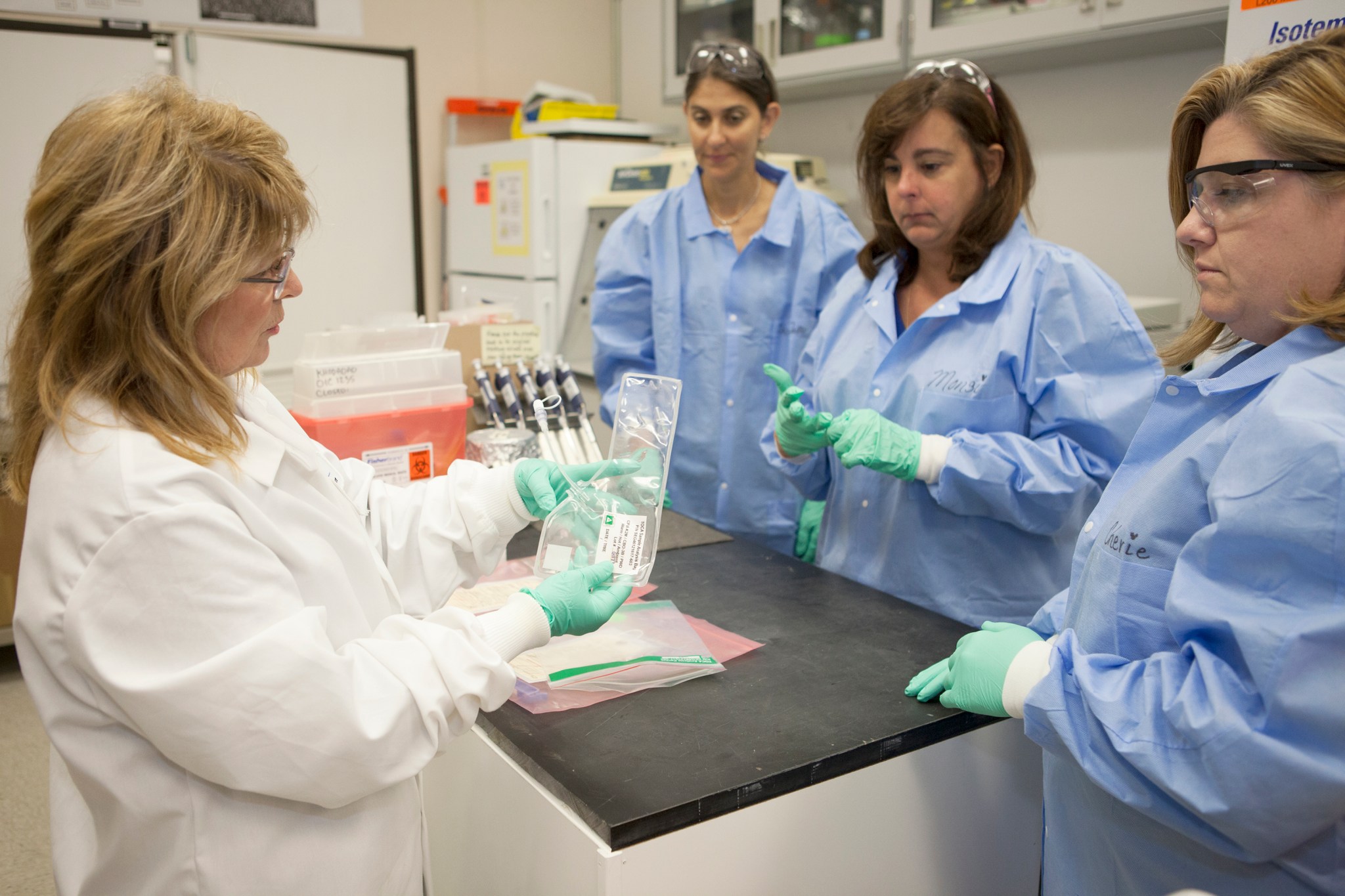 RAZOR microbial monitor testing at Kennedy Space Center in Florida.