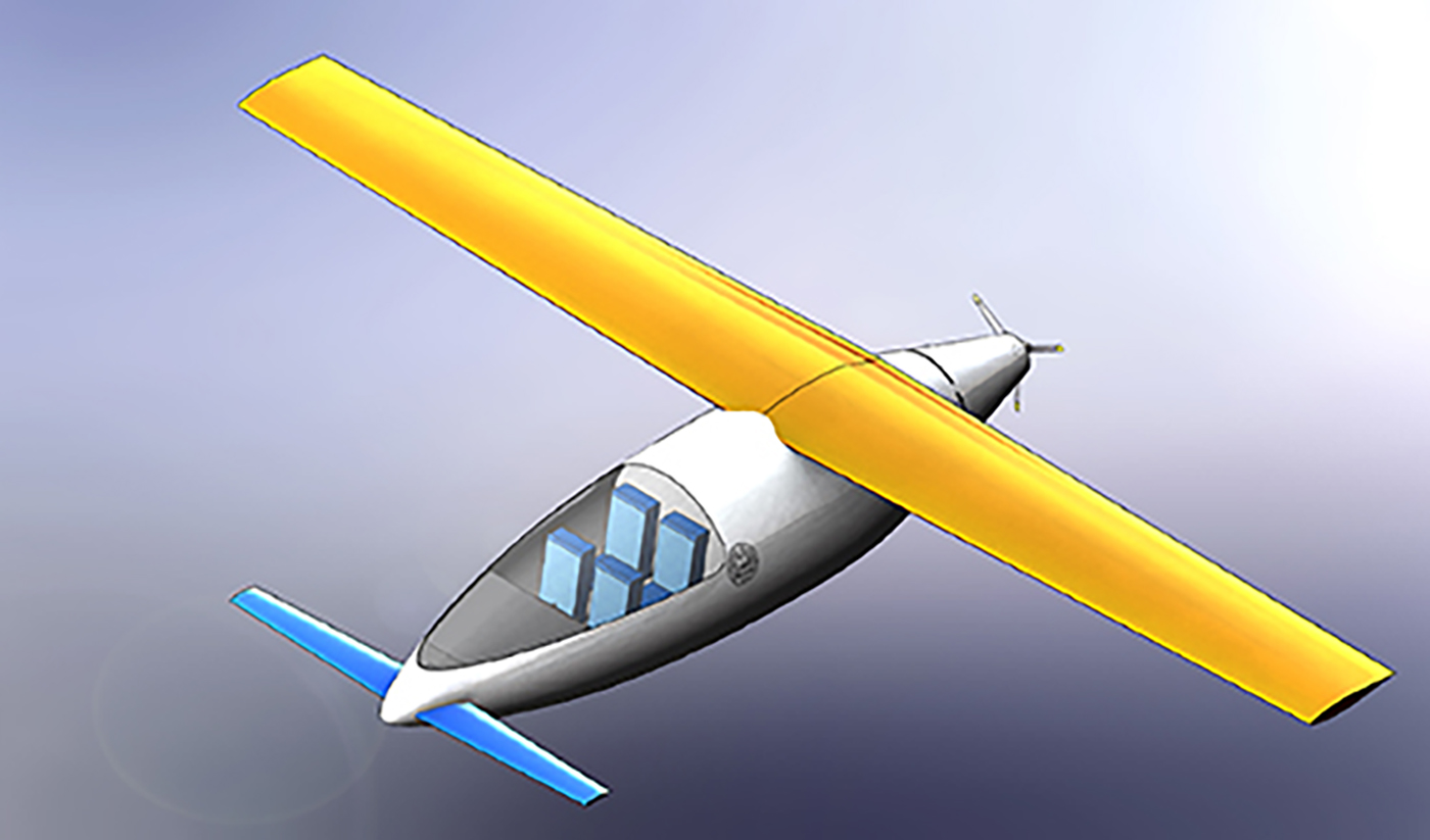 Artist computer generated concept of the Areion aircraft.