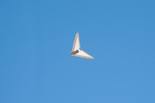 Prandtl-M, flies during a test flight.