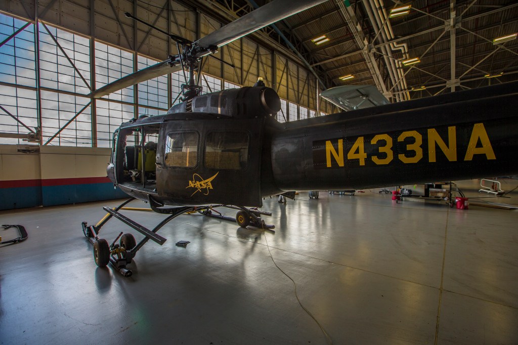 NASA Flight Testing Instrument near Pocomoke Aug. 19