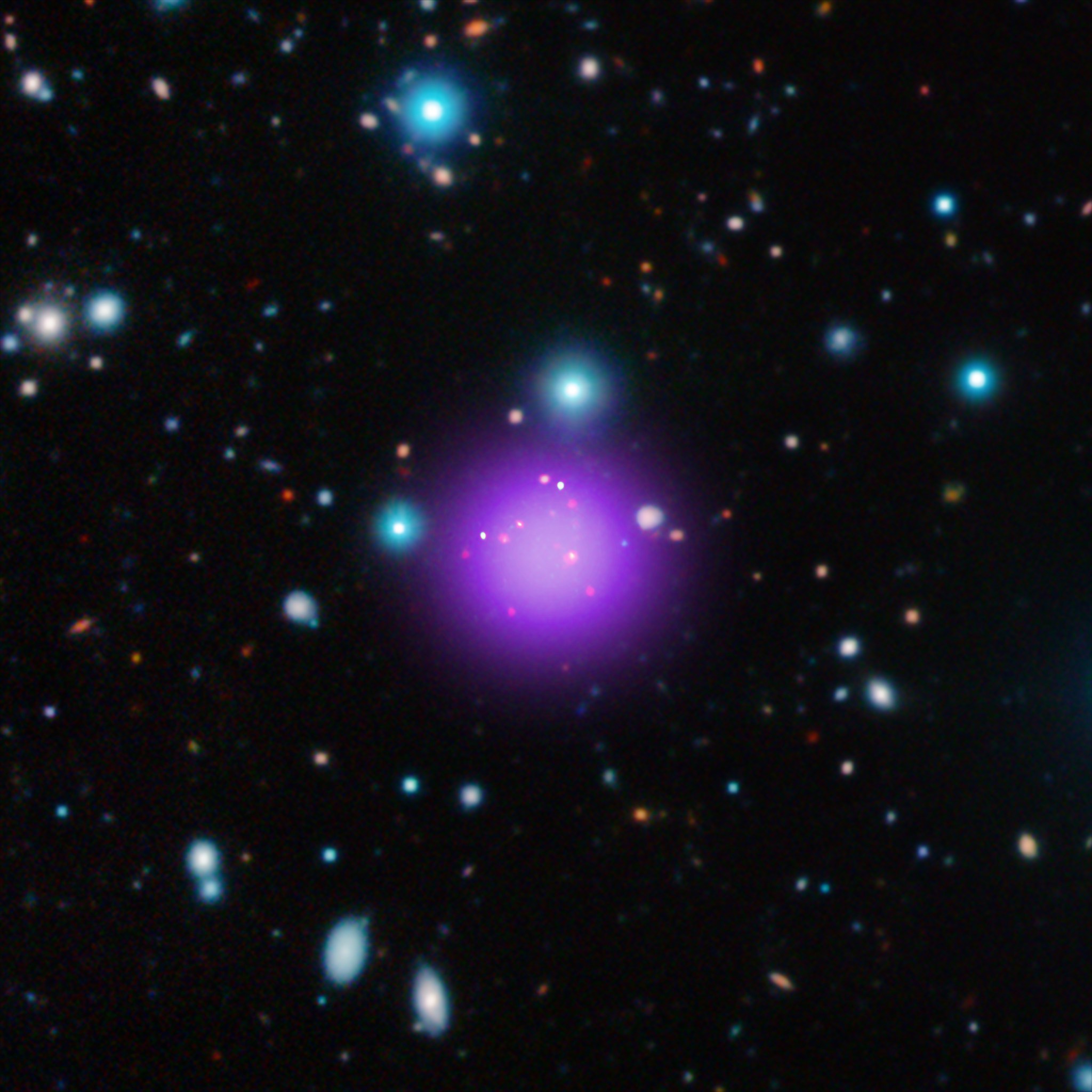 Galaxy Cluster CL J1001+0220
