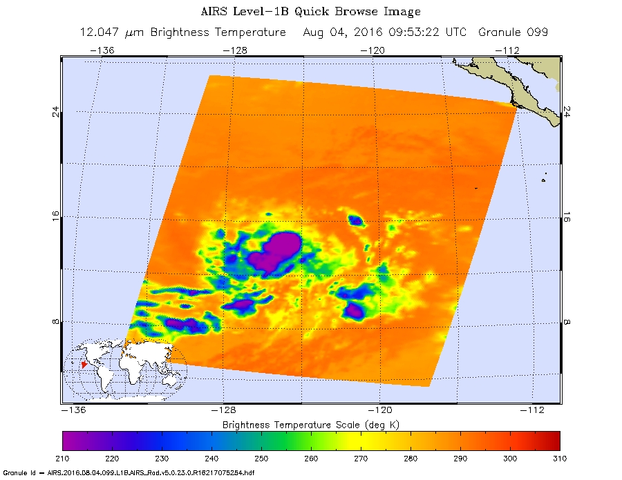 multicolored data image of hurricane