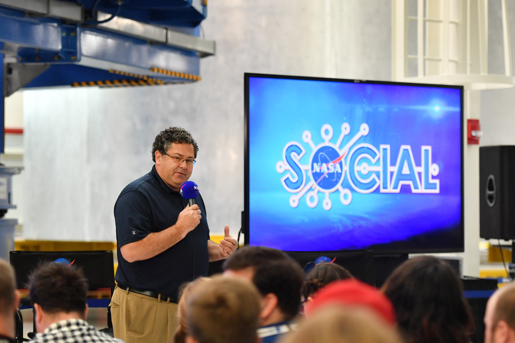 : Marshall Center Director Todd May gives an overview of the agency's journey to Mars during a live NASA Social broadcast.