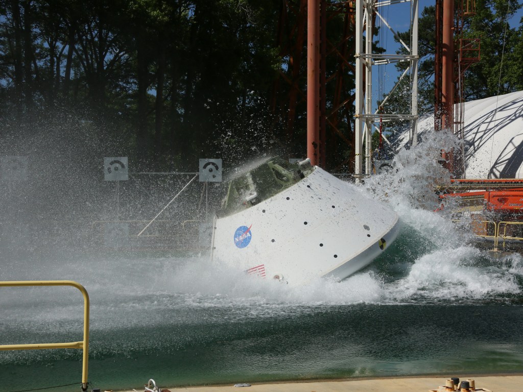 NASA Invites Media to Orion Water Drop Test, Update on Journey to Mars