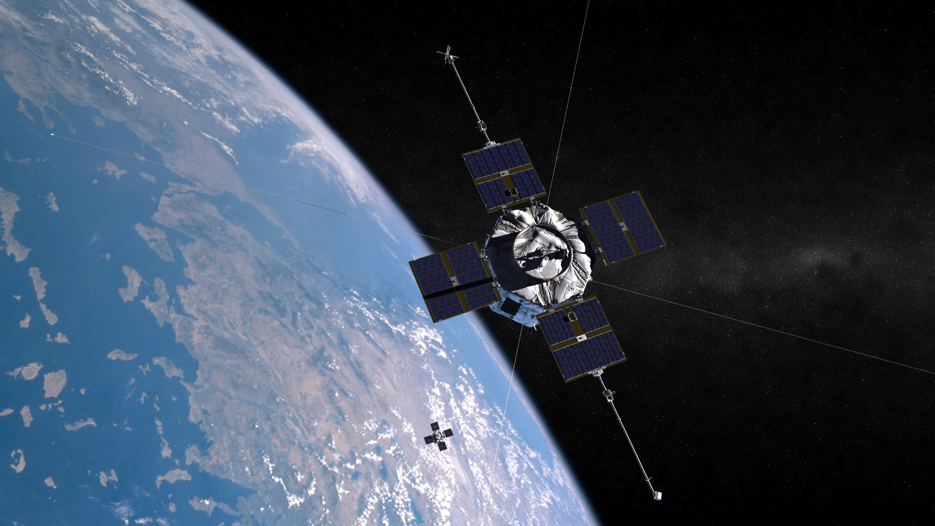 artist concept of the Van Allen Probes