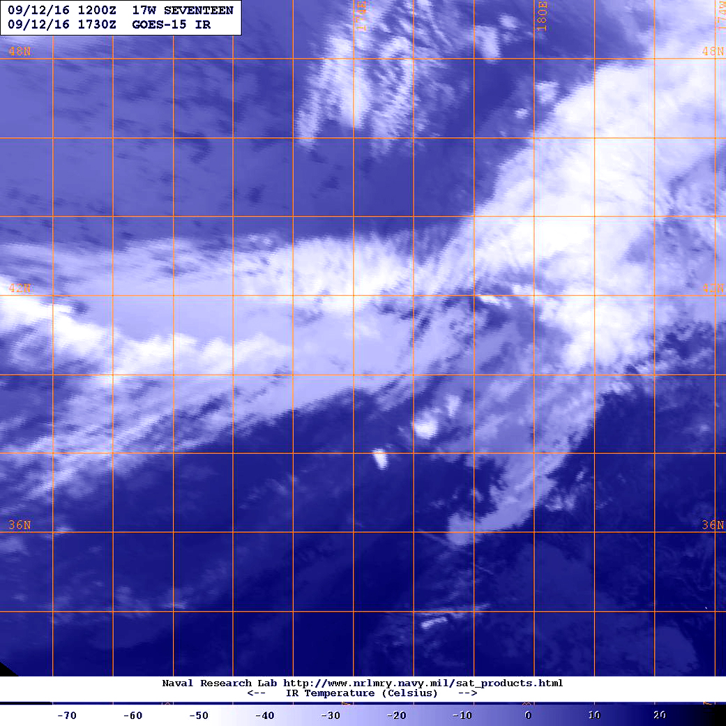 GOES-West image of 17W