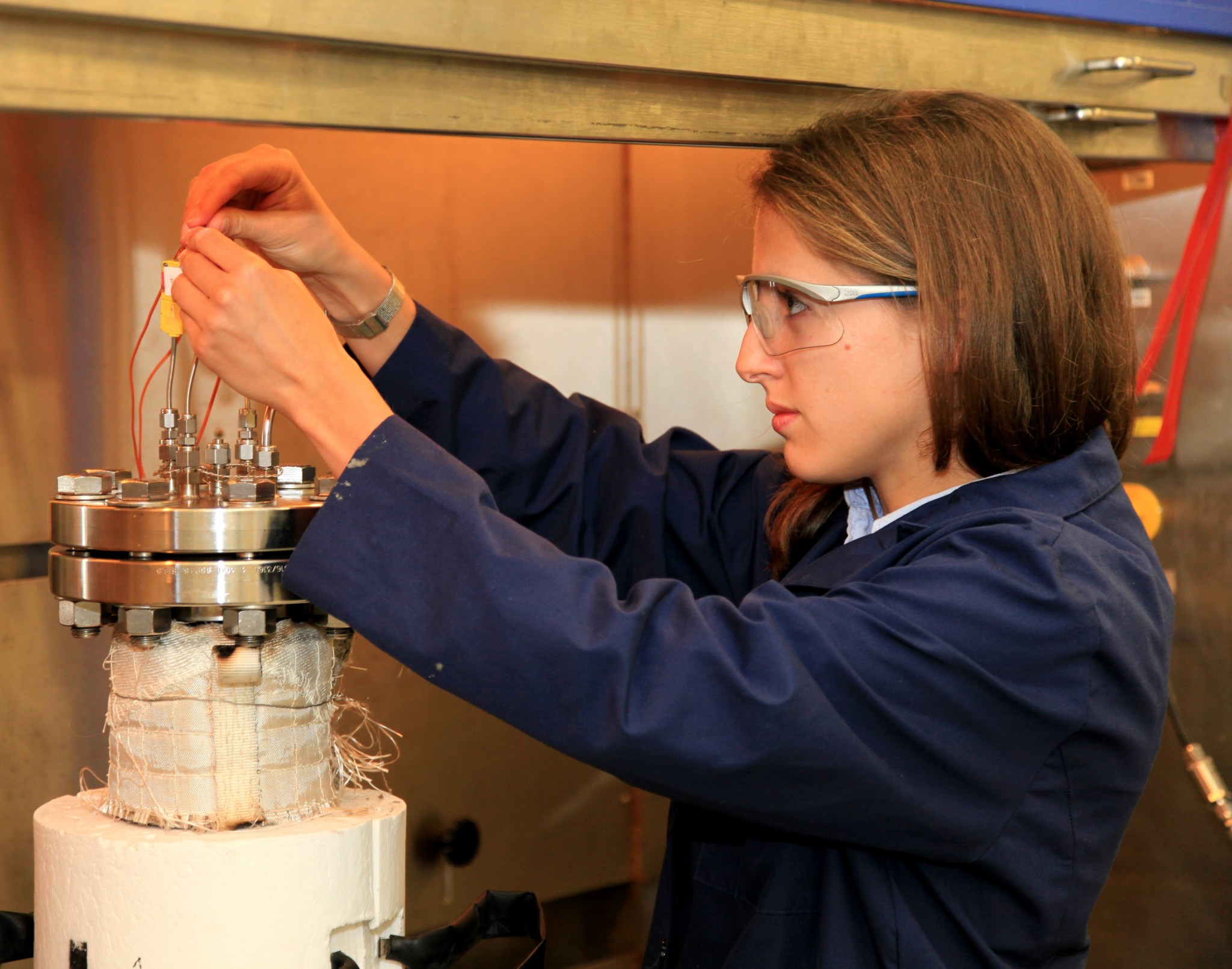 Annie Meier and trash-to-gas reactor