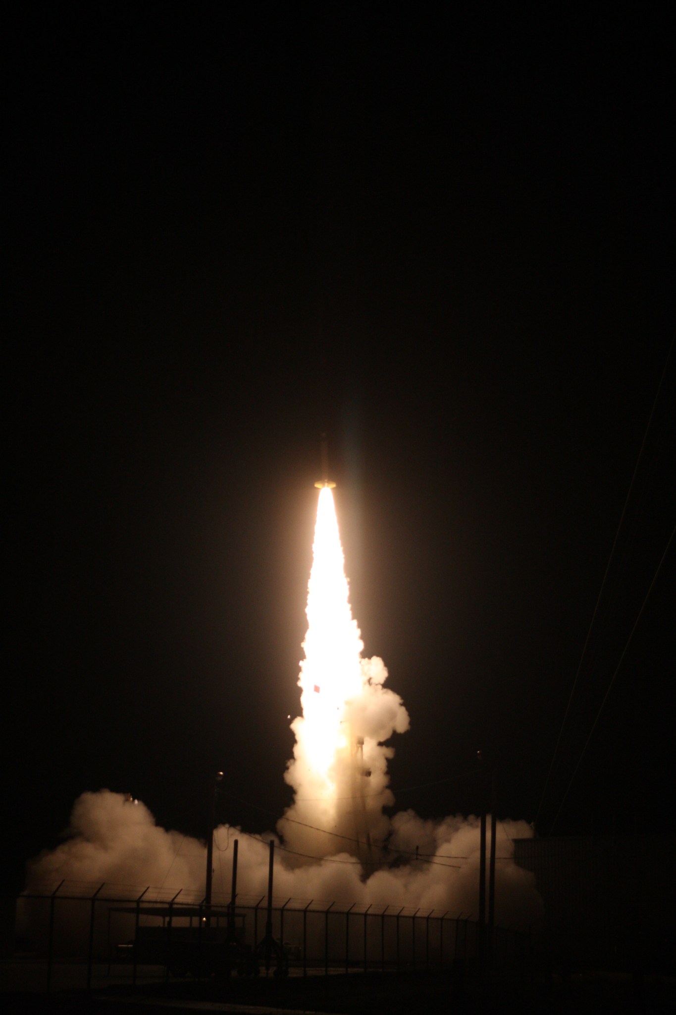 launch of DXL sounding rocket in 2012