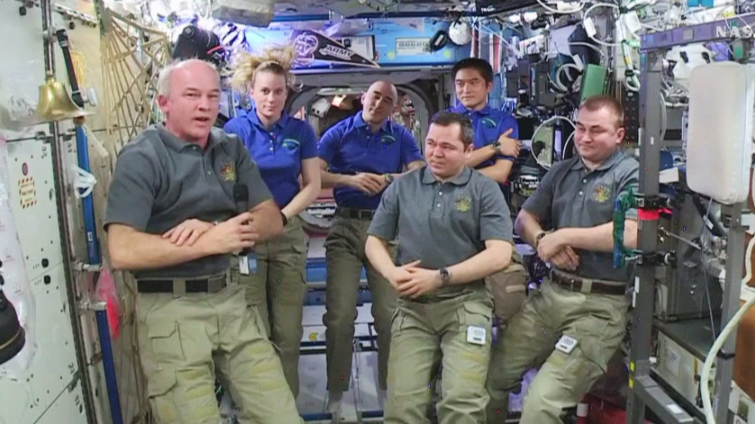 Expedition 48 Change of Command Ceremony