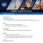Flight Opportunities January 2023 Newsletter